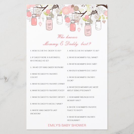 Editable die mama en papa het beste kent (Voorkant)