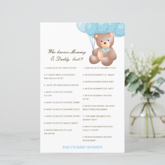 Editable die mama en papa het beste kent (Staand voorkant)