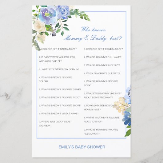 Editable die mama en papa het beste kent (Voorkant)