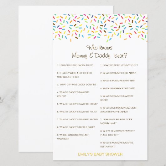 Editable die mama en papa het beste kent (Voorkant / Achterkant)