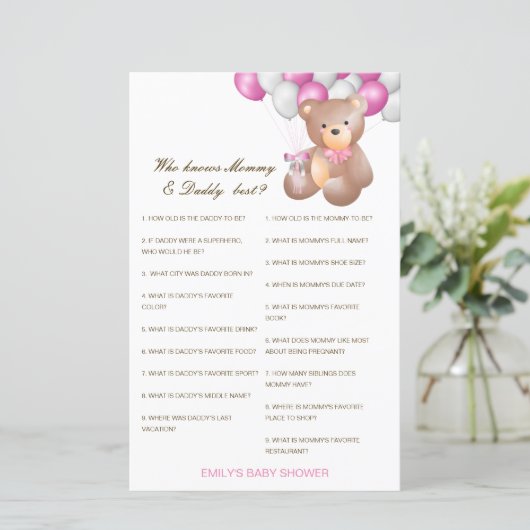 Editable die mama en papa het beste kent (Staand voorkant)