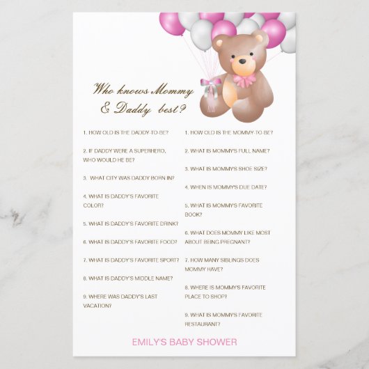 Editable die mama en papa het beste kent (Voorkant)