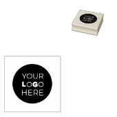 Editable Doe het zelf Logo Sjabloon Rubber Stamp Rubberstempel (Gestempeld)