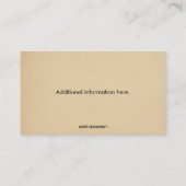 Editable Dove Funeral Home Director Visitekaartje (Achterkant)