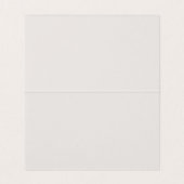 Editable Easter Bunny Place Card Kaart (Binnenkant ongevouwen)