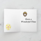 Editable Easter Egg Feestdagen Kaart (Binnen)