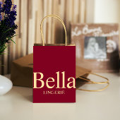 Editable Elegant Lingerie Branding Design  Groot Cadeauzakje