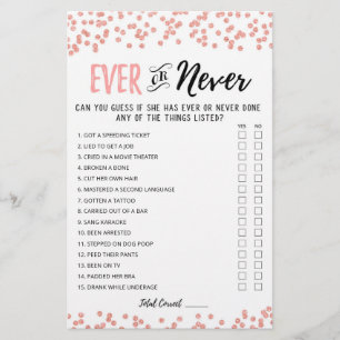 Editable Ever of Nooit Vrijgezellenfeest game