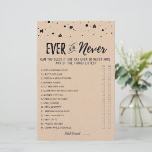 Editable Ever of Nooit Vrijgezellenfeest game