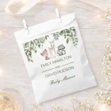 Editable Favor Bags, bruiloft, Baby shower, bridal