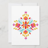 EDITABLE Fiesta 1st Birthday, Cinco de Mayo Party Kaart (Achterkant)