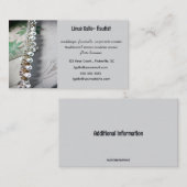 Editable Flute Flautist Visitekaartje (Voorkant / Achterkant)