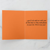 Editable Friends Coworkers Goodbye and Good Luck Kaart (Binnen)