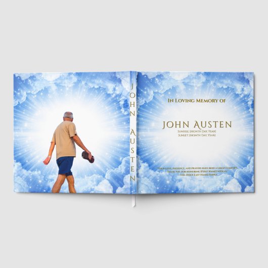 Editable Funeral Guest Book Gastenboek (Volledig)