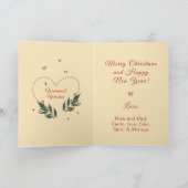 EDITABLE  Funny Christmas Kaart (Binnen)