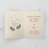 EDITABLE Funny Christmas Kaart (Binnen)