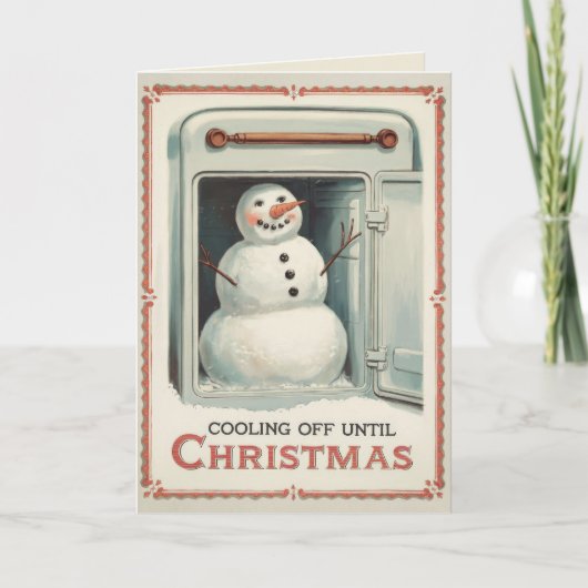 EDITABLE  Funny Christmas Kaart (Voorkant)