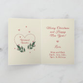 EDITABLE  Funny Christmas Kaart (Binnen)