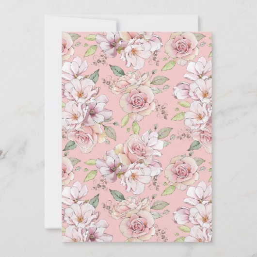 Editable Glam Bride Vrijgezellenfeest Kaart (Achterkant)