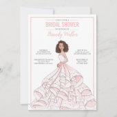 Editable Glam Bride Vrijgezellenfeest Kaart (Voorkant)