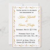 Editable Gold Leaf Vine Kaart (Voorkant)