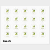 Editable Gooseberry Jelly Label Sticker (Vel)