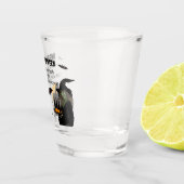 Editable Halloween Glass: ‘Happy Halloween" Shot Glas (Rechts)