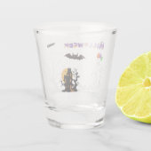 Editable Halloween Glass Shot Glas (Achterkant)