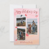 Editable Happy Valentijns Photo Bedankkaart (Voorkant)