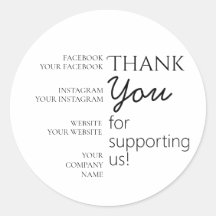 Editable Hartelijk dank voor uw steun aan ons