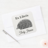 Editable Hedegel Bookplate Sticker (Envelop)