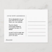 Editable Hello Neighbor, New Address, intro Aankondigingskaart (Achterkant)