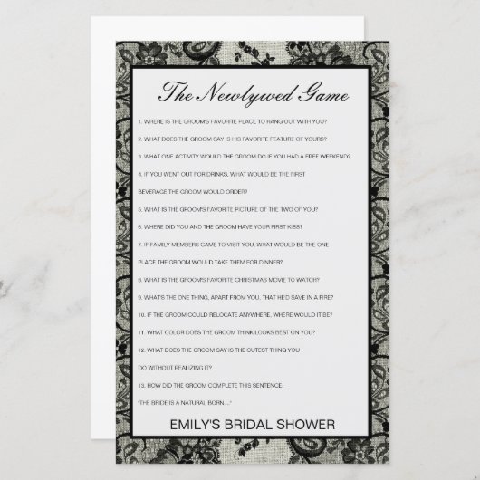 Editable het spel van de Pas getrouwd, dat paar ke (Voorkant / Achterkant)