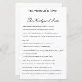 Editable het spel van de Pas getrouwd, dat paar ke (Voorkant / Achterkant)