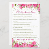 Editable het spel van de Pas getrouwd, dat paar ke (Voorkant / Achterkant)