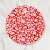 Editable Holiday Kitchen of Red Poinsettias Label (Achterkant)