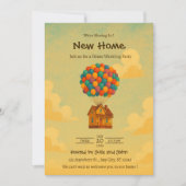 Editable Housewarming Invitation Kaart (Voorkant)
