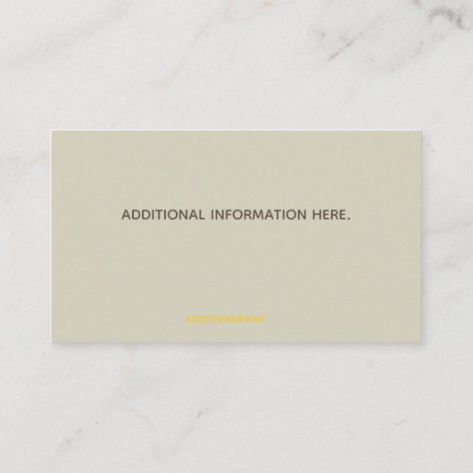 Editable Human Resources Manager Visitekaartje (Achterkant)