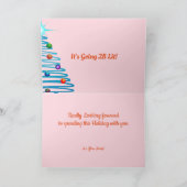 Editable - Ik ben voor Kerstmis thuis Kaart (Binnen)