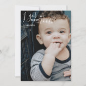 Editable Ik heb mijn eerste tandenkaart Feestdagenkaart (Voorkant)