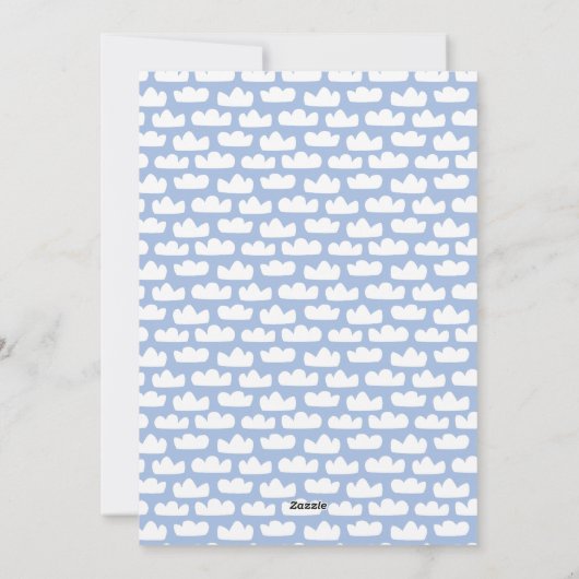 Editable Ik heb mijn eerste tandenkaart Feestdagenkaart (Achterkant)