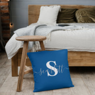 Editable inscription Color Kussens, Name Pillow Kussen