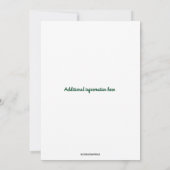 Editable Intricate Indian Archway Kaart (Achterkant)