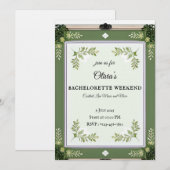 Editable Invitation, Greeting Card & Printables Kaart (Voorkant / Achterkant)