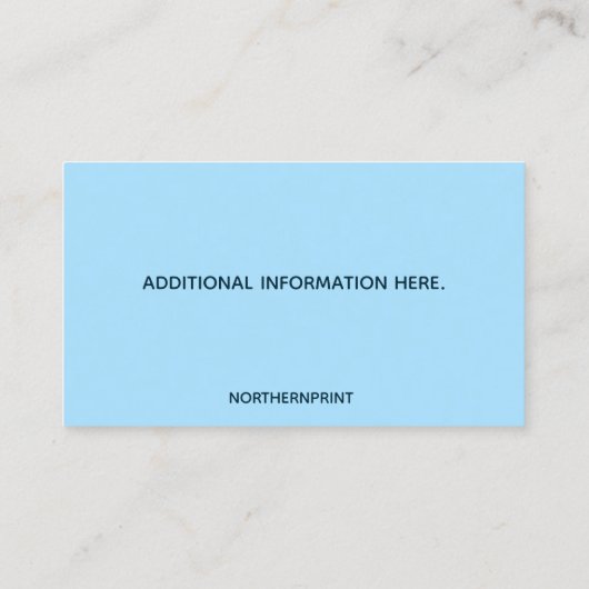 Editable Karaoke Jockey Microphone Visitekaartje (Achterkant)