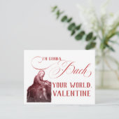 EDITABLE Klassieke muziek met Bach Valentijn Kaart (Staand voorkant)