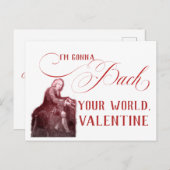 EDITABLE Klassieke muziek met Bach Valentijn Kaart (Voorkant / Achterkant)