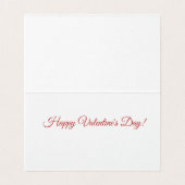 EDITABLE Klassieke muziek met Bach Valentijn Kaart (Binnenkant ongevouwen)