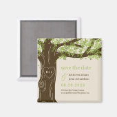 EDITABLE KLEUR VAN Oak sparen de Datum Magnet (Voorkant / Achterkant)