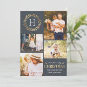 EDITABLE-kleurenfeestelijke feestelijke feestdagen Feestdagenkaart (Staand voorkant)